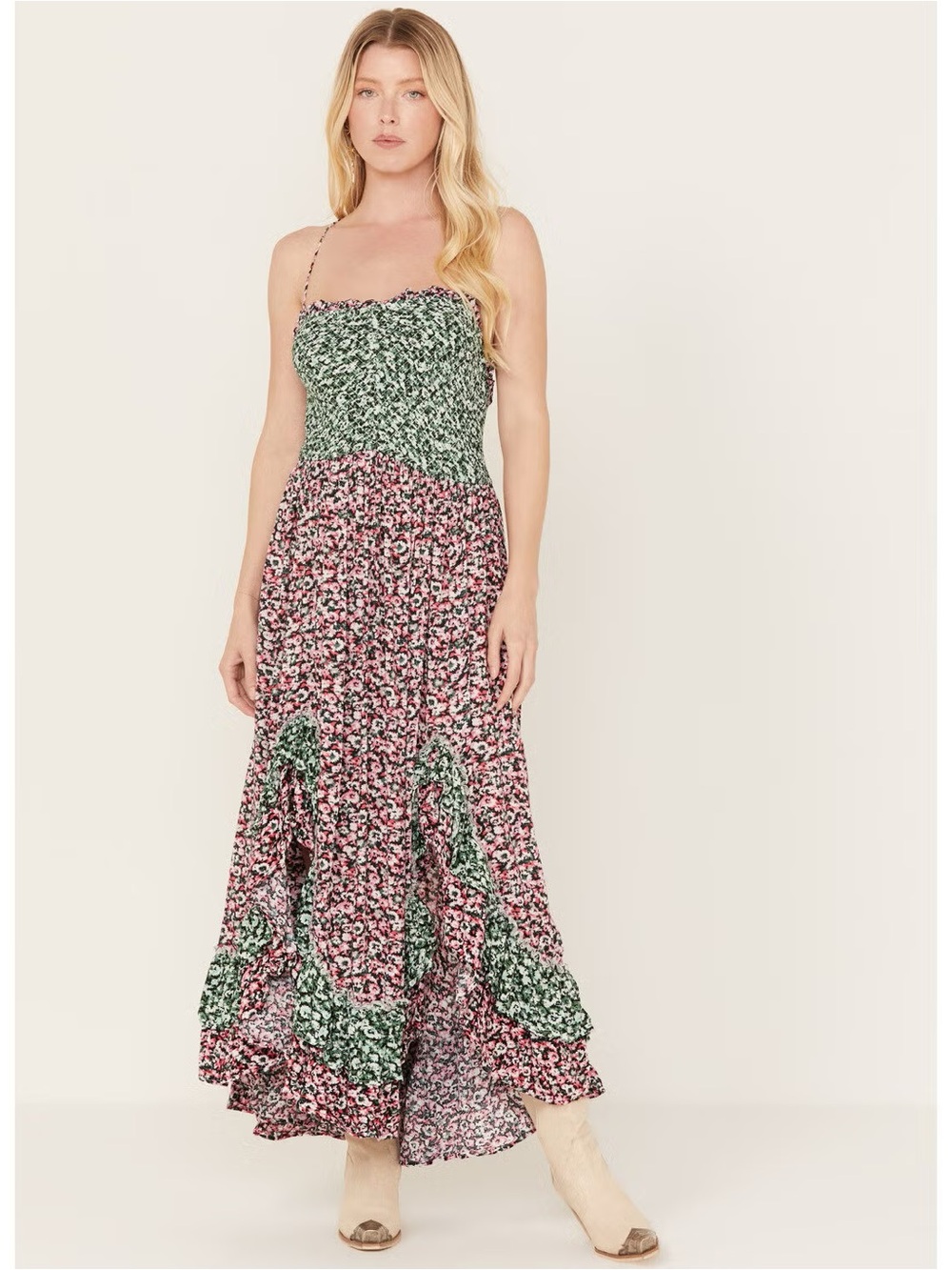 NWT Free People One I Love Floral Maxi Dress